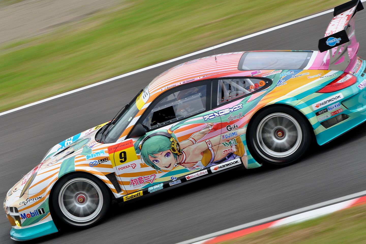 2010 Pokka 700km 初音ミク X GSRポルシェ 911 GT3 RSR