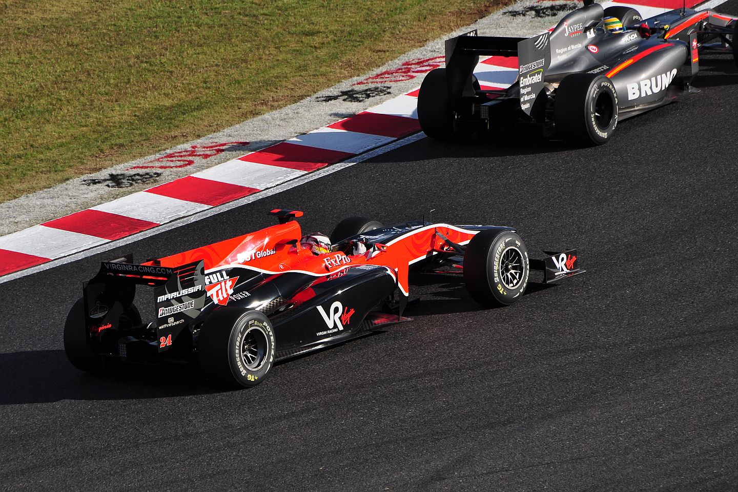 2010 F1 日本GP ヴァージン・レーシング VR-01 ティモ・グロック 